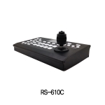 RS-610C IP PTZ 컨트롤러(SONY, JVC 호환) / 최대 255대 제어 / PTZ 조이스틱 컨트롤러 / 방송PTZ