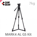 캠기어 MARK4 AL GS Kit /알루미늄그라운드3단삼각대/최대하중7kg/볼지름75mm