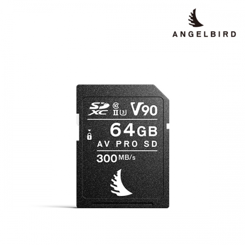 [ANGELBIRD] 엔젤버드 AV PRO SD MK2 V90 시네마카메라 메모리카드 64GB