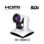 RS-1260HDS 12배줌 HDMI·HD-SDI PTZ카메라 / IP Streaming 카메라