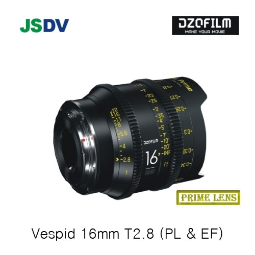 VESPID 16mm T2.8  (PL &  EF 마운트 )