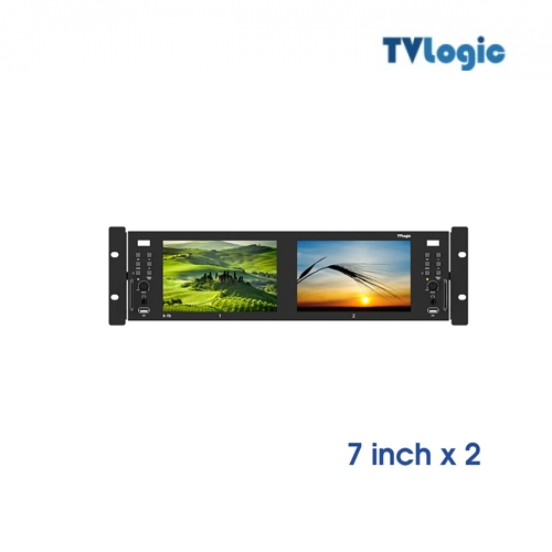 R-7D Rack Mount / 7 inch x 2