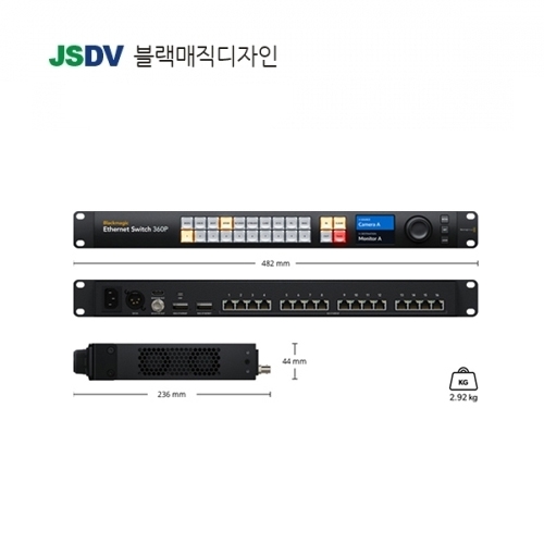 Blackmagic Ethernet Switch 360P