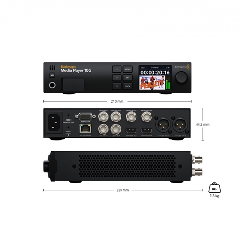 Blackmagic Media Player 10G