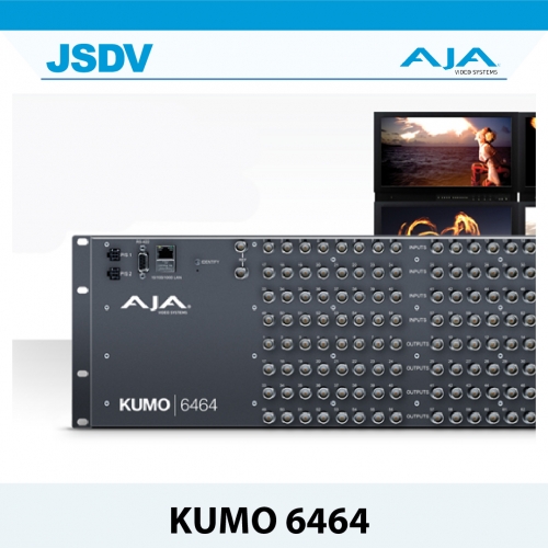 KUMO 6464 / 컴팩트 64x64 3G-SDI 라우터