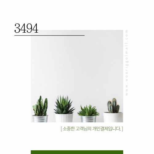 "3494" 개인결제