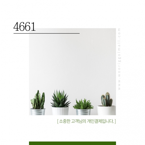 "4661" 개인결제