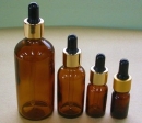 스포이드 유리병 (엠버)