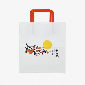 한가위 감나무 쇼핑백