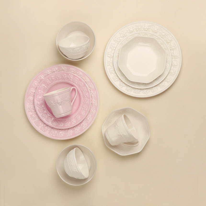 페스티비티 2인 홈세트 12p (아이보리/핑크)