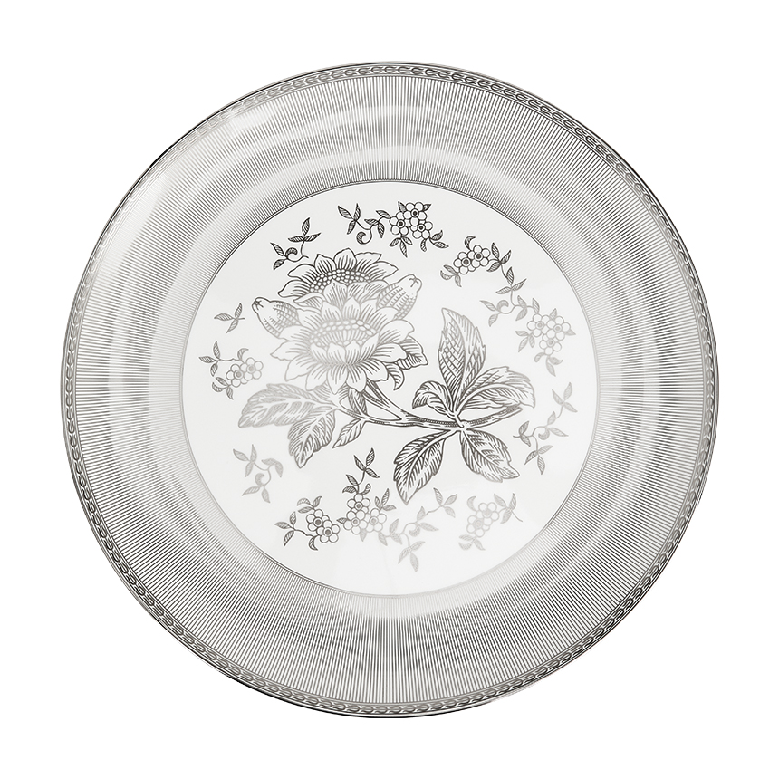 실버 톤퀸 34cm 접시 1p