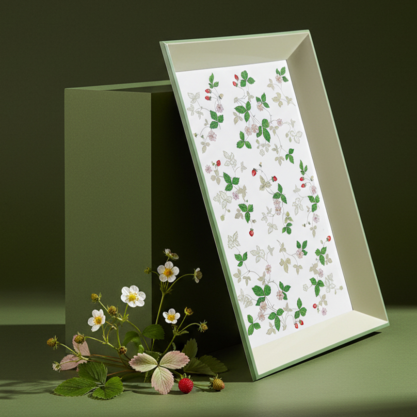 와일드스트로베리 아티지안 트레이 (화이트) 1p