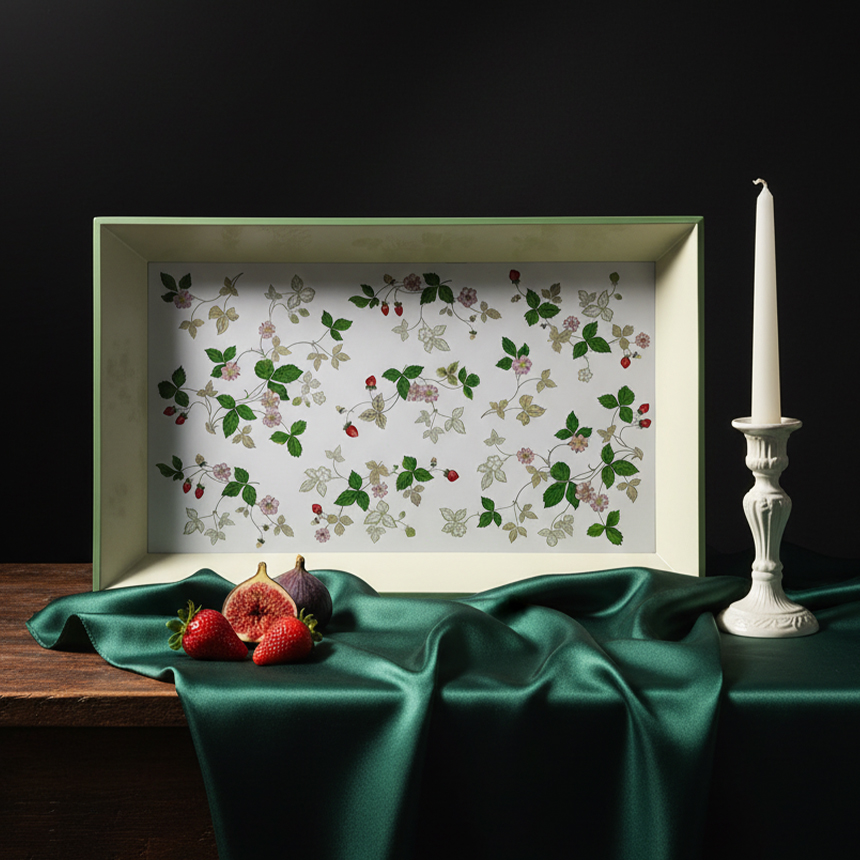 와일드스트로베리 아티지안 트레이 (화이트) 1p