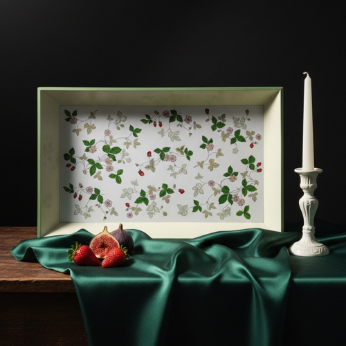 와일드스트로베리 아티지안 트레이 (화이트) 1p