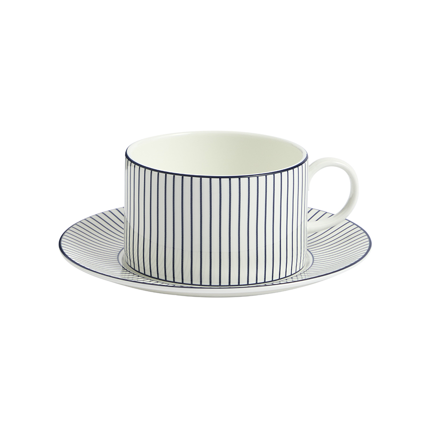 지오 블루 커피잔 1인조 (화이트)