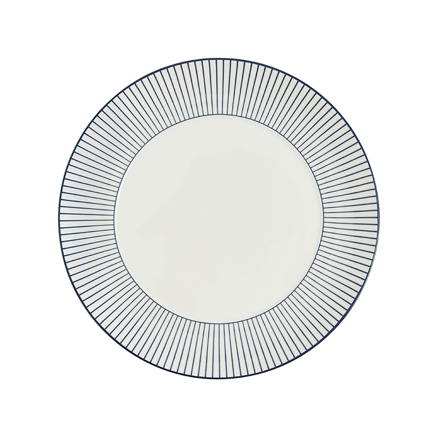 지오 블루 23cm 접시 1p (화이트)