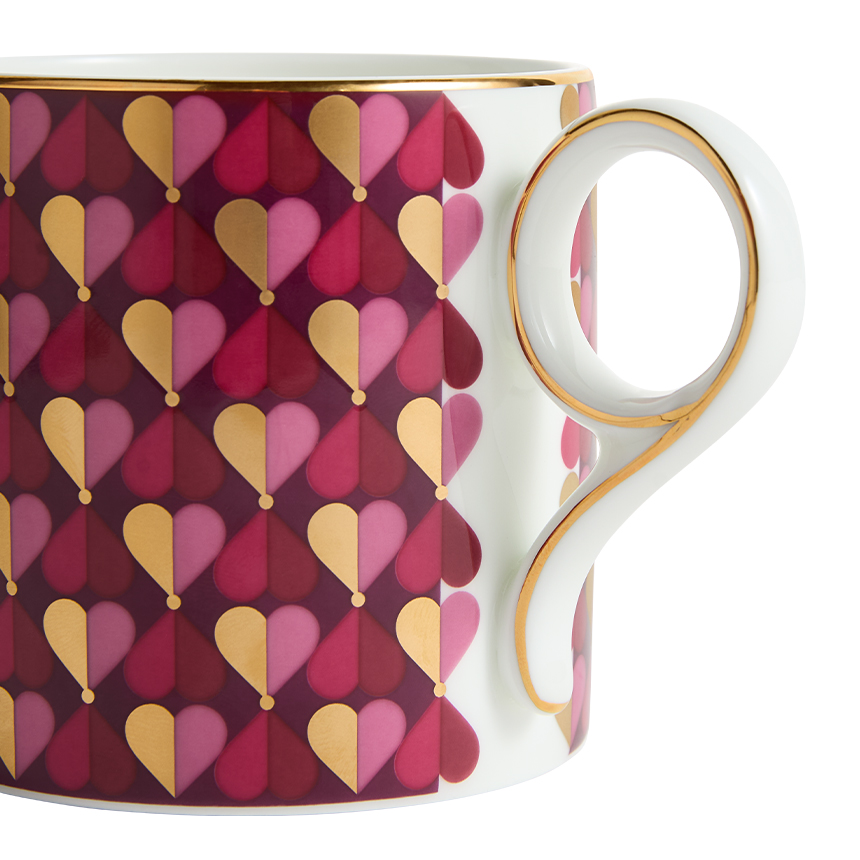 러브 머그 1p (마젠타)