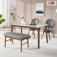 노엘 4인 벤치형 식탁 세트