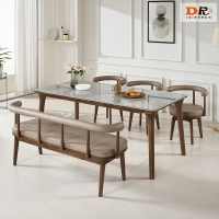 레베랑스 6인 벤치형 식탁 세트