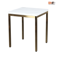 30각 골드 무광 600 마블 패턴 테이블