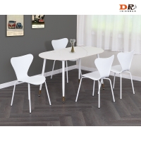 이플G 타원형 화이트 1400 세라믹 + 꼬뺑 4인 세트