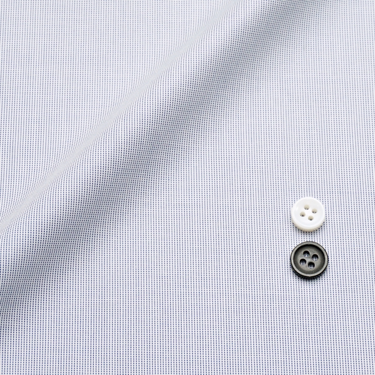 25S-516 ( 링클프리 네이비 ) 원단 샘플