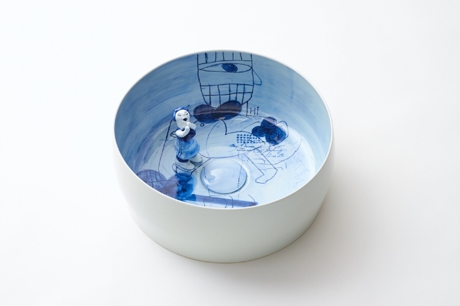 CERAMIC BASIN WOMAN