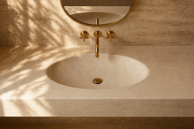 CERAMIC BASIN BALANCE IVORY