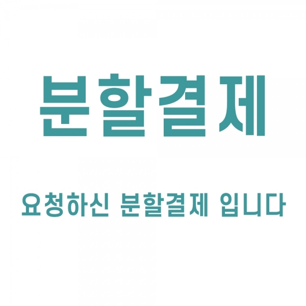 홍종현님 개인결제창