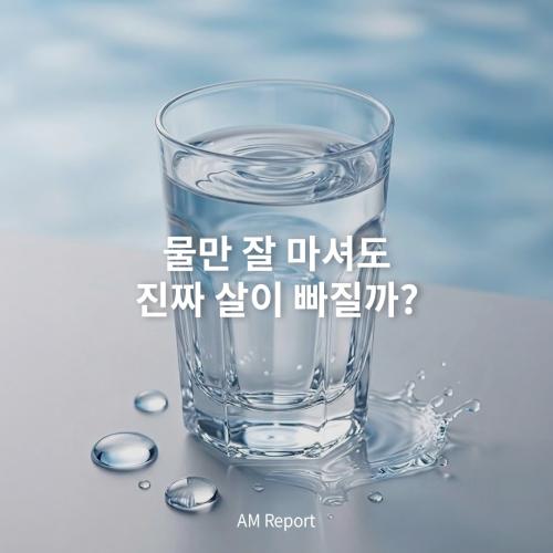물만 잘 마셔도 진짜 살이 빠질까.jpg
