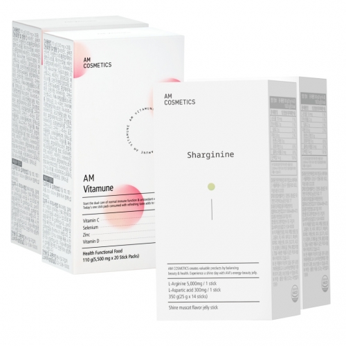 활력&면역 SET 리뉴얼 샤르기닌 2Box + 신제품 비타뮨 2Box