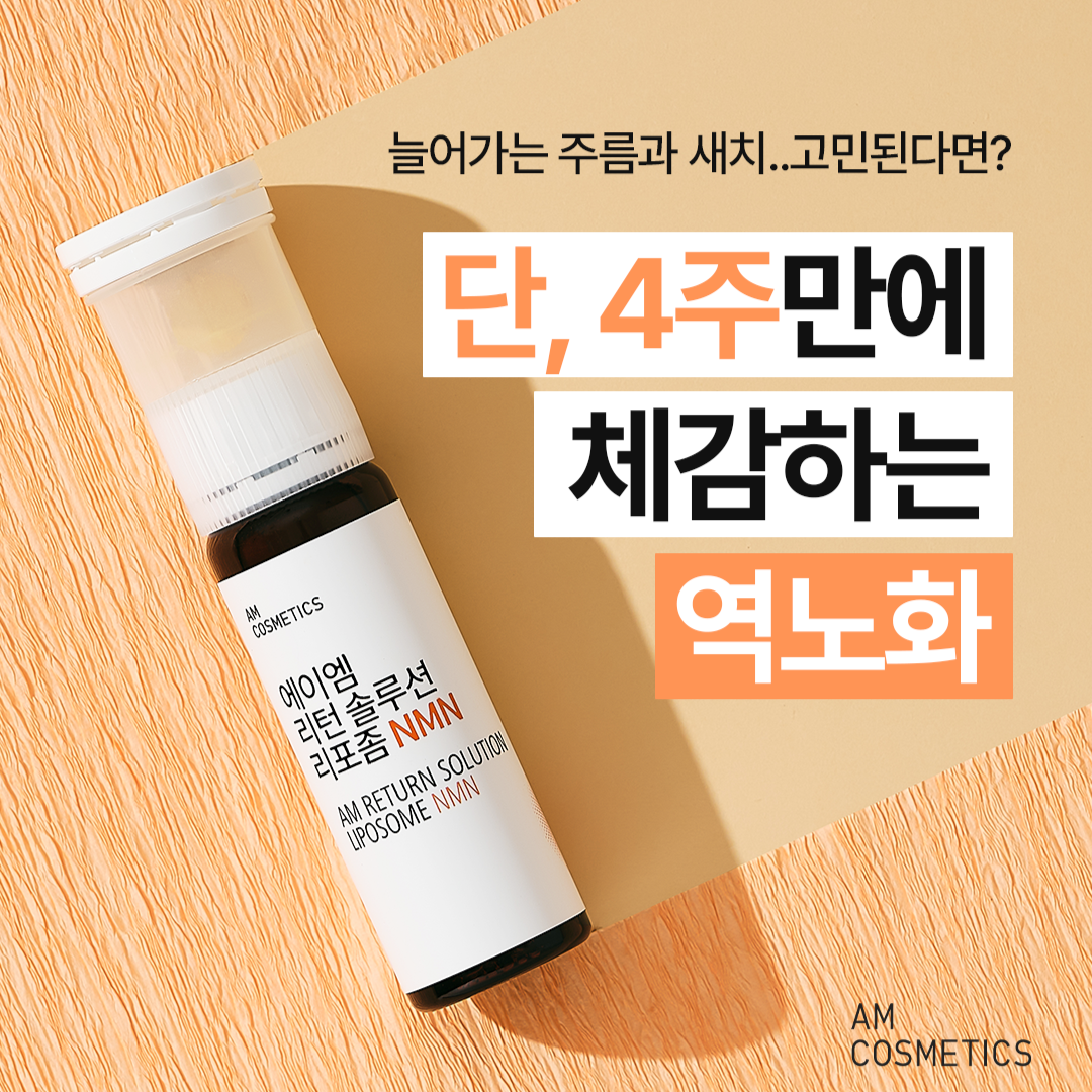 에이엠 리턴 솔루션 리포좀NMN 4박스