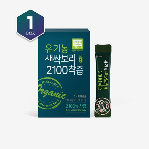 [알뜰찬스] 유기농 새싹보리 원데이 1박스 (28포)