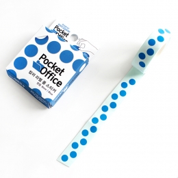 원형롤스티커_MST32 파랑