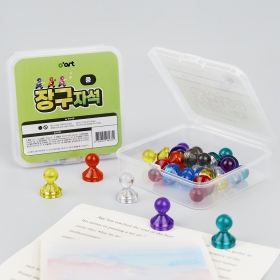 [오아트] 네오디움 컬러 장구 자석(3종 택1/보관 케이스 포함/마그네틱 홀더)