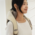 웰와이즈 무선 목어깨 마사지기  한정특가 피치색