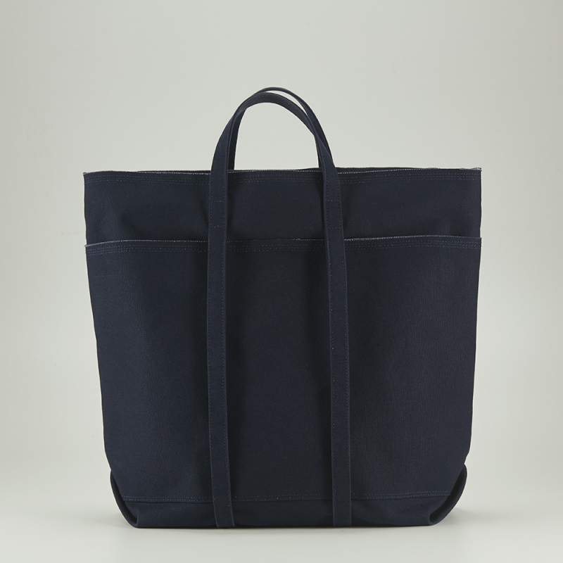 [Enrich]  6 POCKET CANVAS TOTEBAG - NAVY