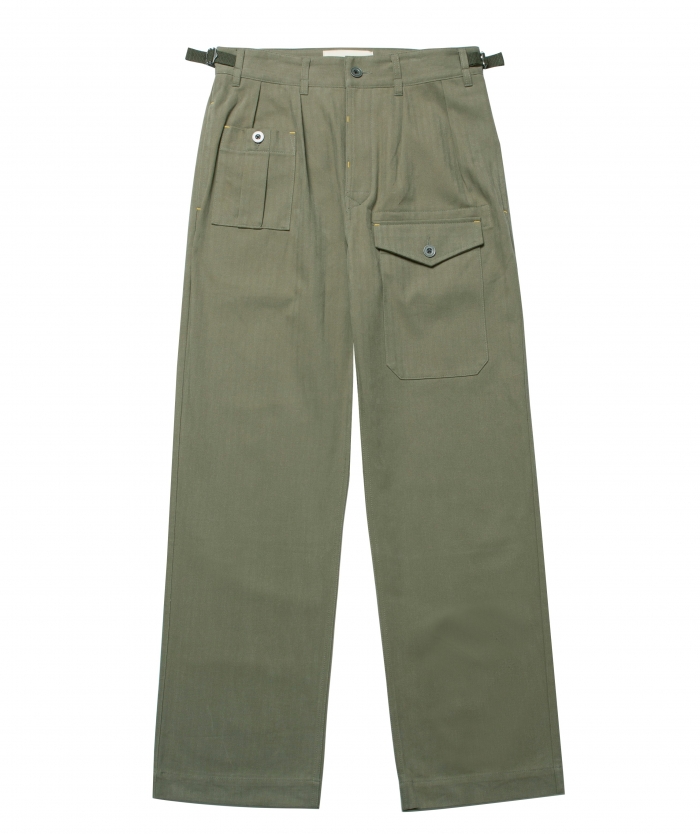 [MONKEYPAW&Co.] BRITISH ARMY PANTS - OLIVE