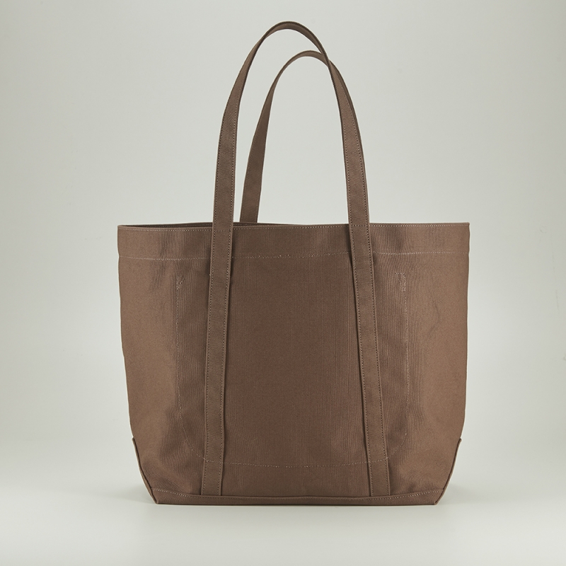 [Enrich]  CANVAS POCHE TOTEBAG - KHAKI