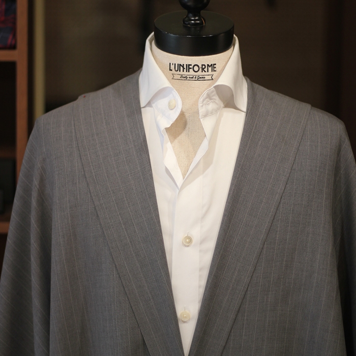 루니포르메 'Grey Stripe Mohair Suit' - MTO