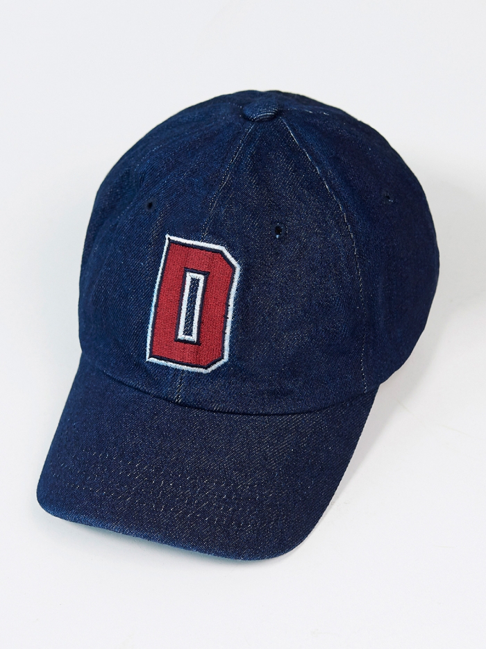 [DEVERRMAN] preppy ball cap (denim)