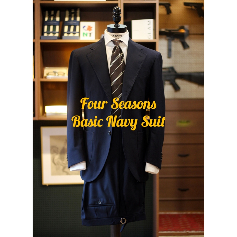 루니포르메 'Basic Navy Suit' - MTO