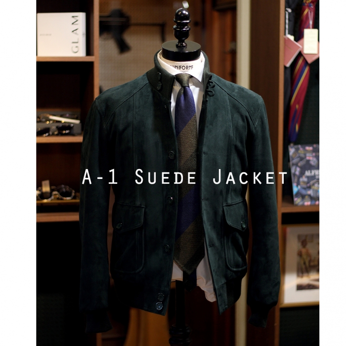 루니포르메 'A1 Suede Jacket Basic Line' - Bespoke