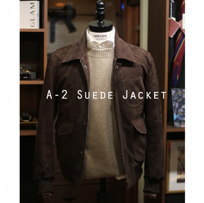 루니포르메 'A2 Suede Jacket Basic Line' - Bespoke