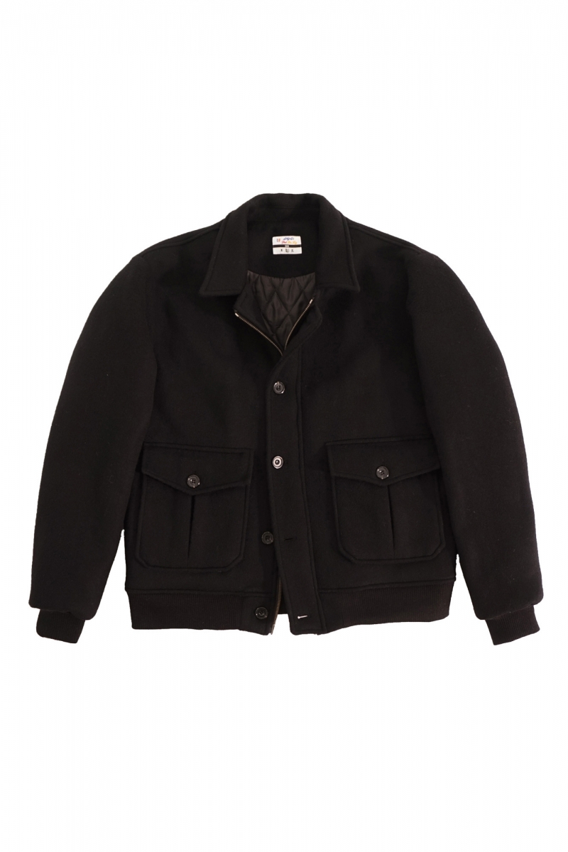 [SEGRETO] Comfortable A-2 Jacket(BLACK)