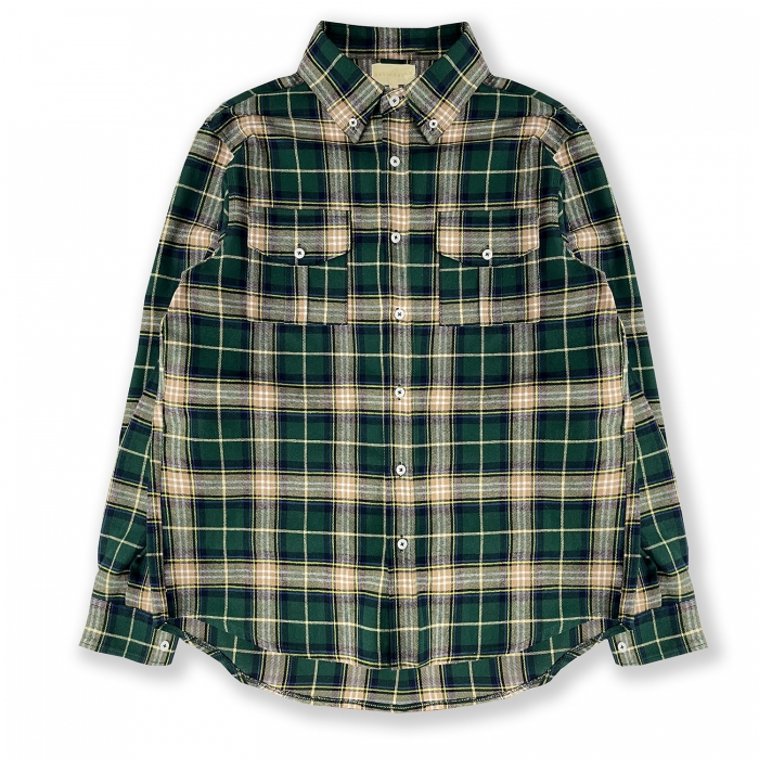 [DEVERRMAN] Black Watch flannel shirt