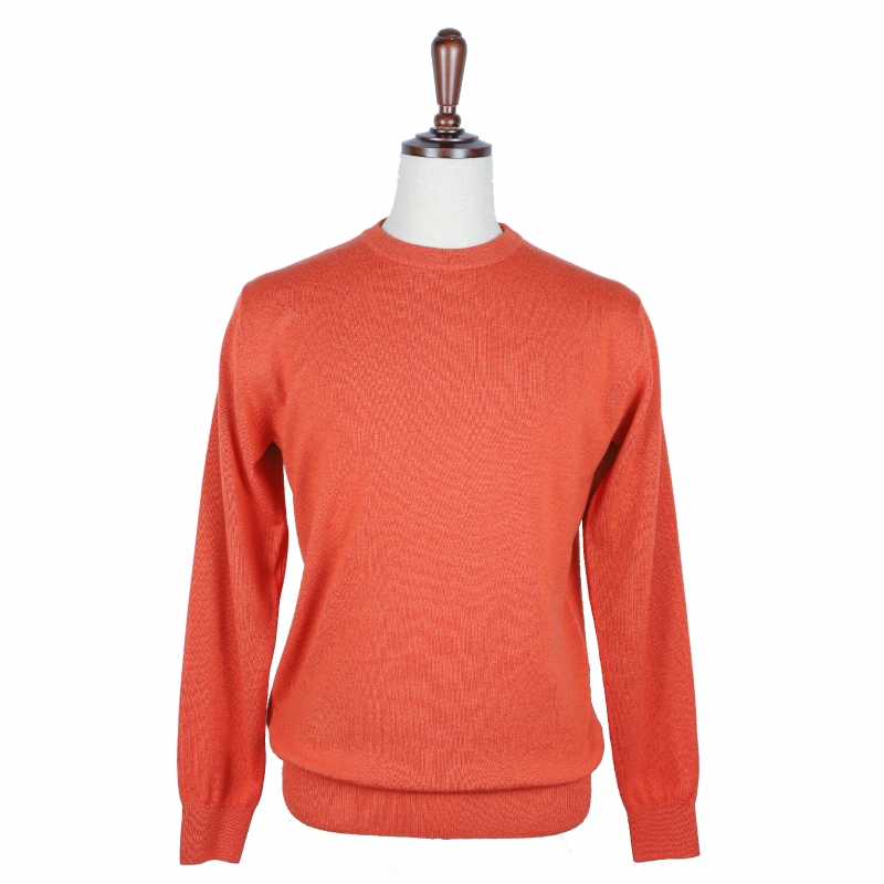 [E.enough] Round Sweater - Paprika (Merino wool 100%)
