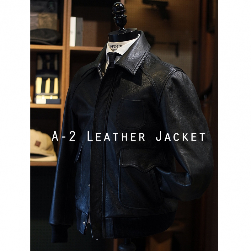 루니포르메 22SS 'A2 Leather Jacket' - Bespoke