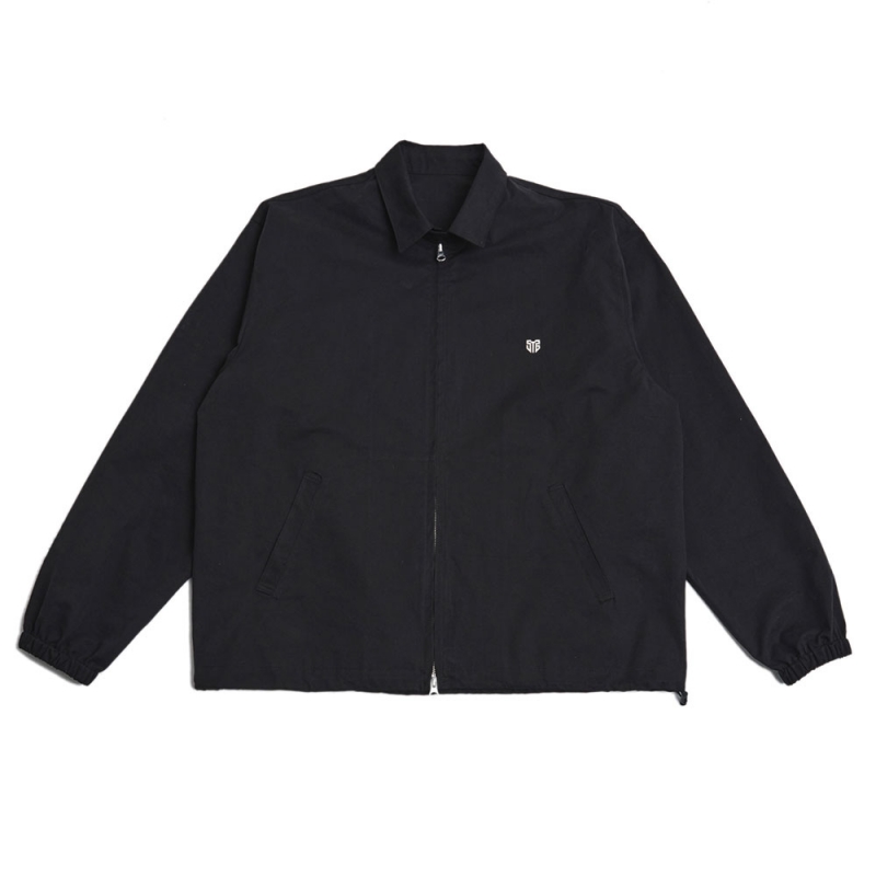 [SEGRETO] vivid cotton jacket (Black)