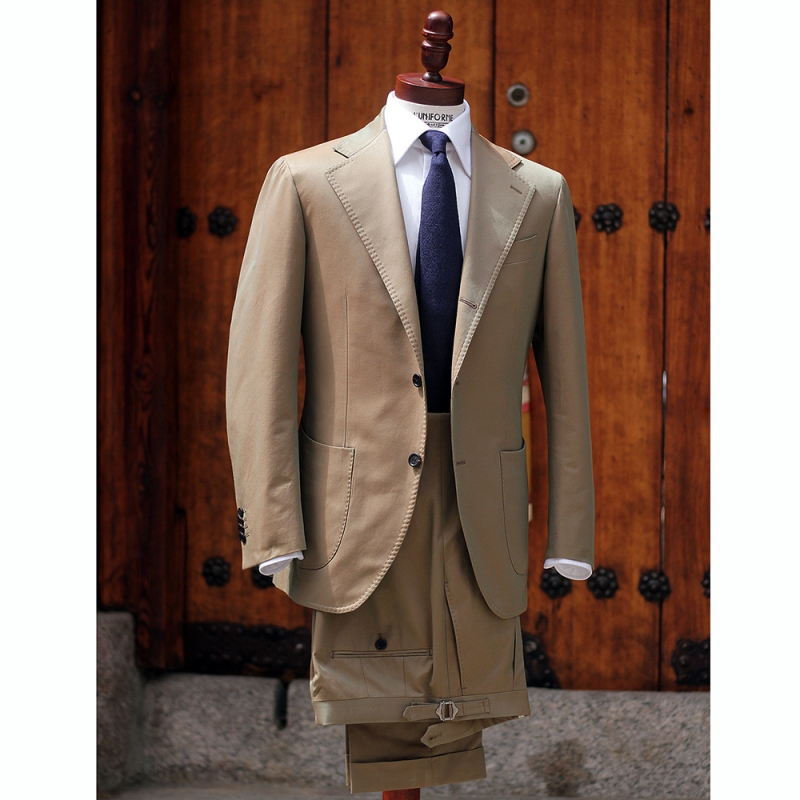 루니포르메 'Solaro Beige Cotton Suit' 프리오더 ~4/30